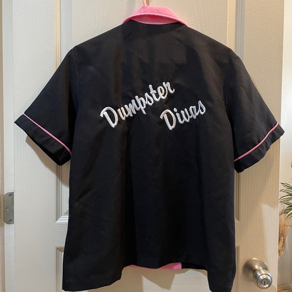 Bowling Shirt - BeRetro Custom Pink and Black - Picture 7 of 8